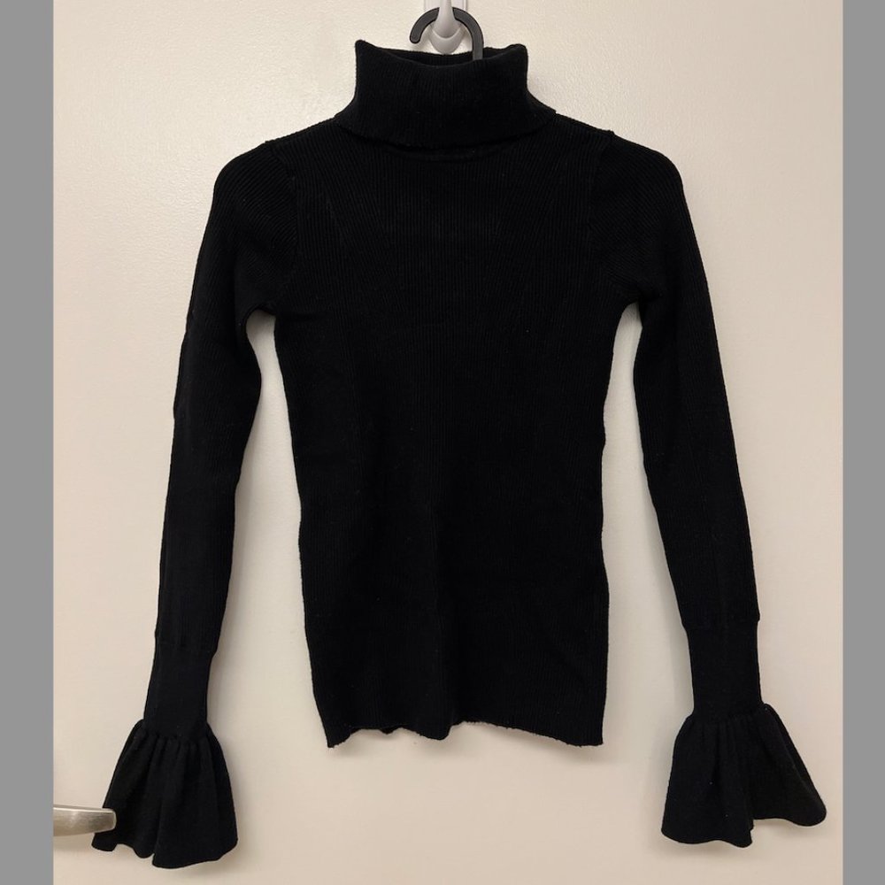 Black Turtleneck Sweater
